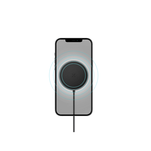 Energea MagDrive 15W MagSafe Car Charger (Desktop / Air Vent) - Gunmetal