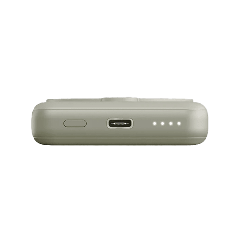 Energea Magpac Mini Ultra Slim Magsafe Compatible Power Bank With Stand 10000mAh - Turquoise