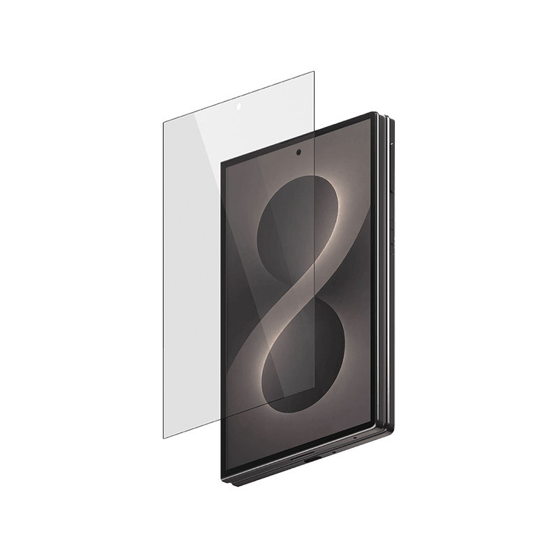 Smart Premium Ultra Guard Magnetic Bundle for Samsung Galaxy Z Fold 8 (Screen Protector + Clear Case)