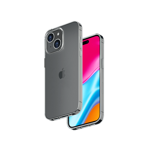 Smart Premium Case for iPhone 15 - Clear