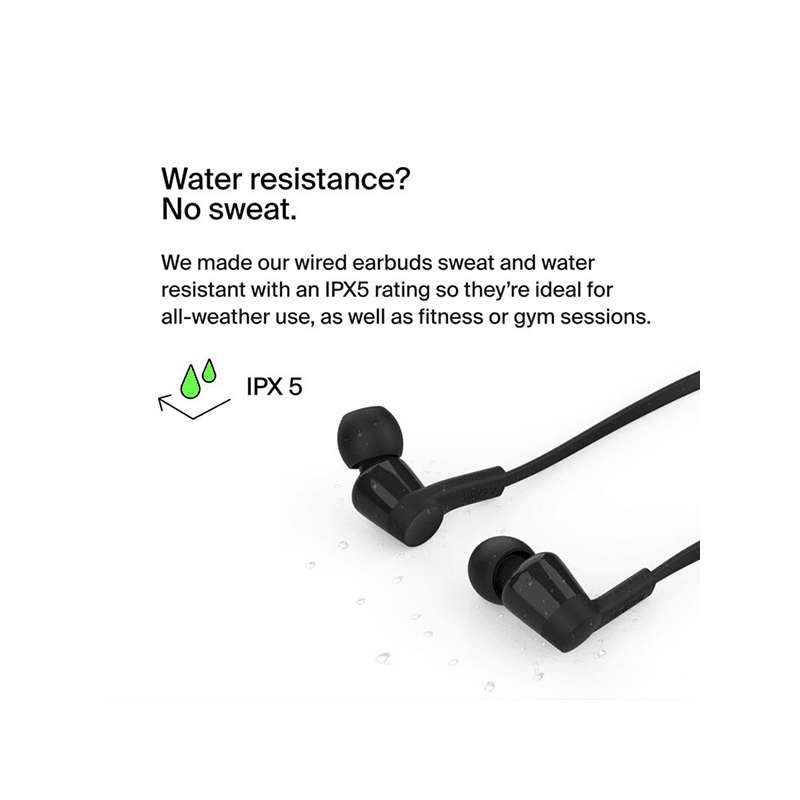 Belkin Headphones With USB-C Connector - Black