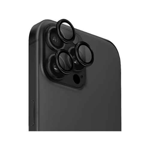 Uniq Optix Camera Lens Protector for iPhone 16 Pro & 16 Pro Max – Midnight Black