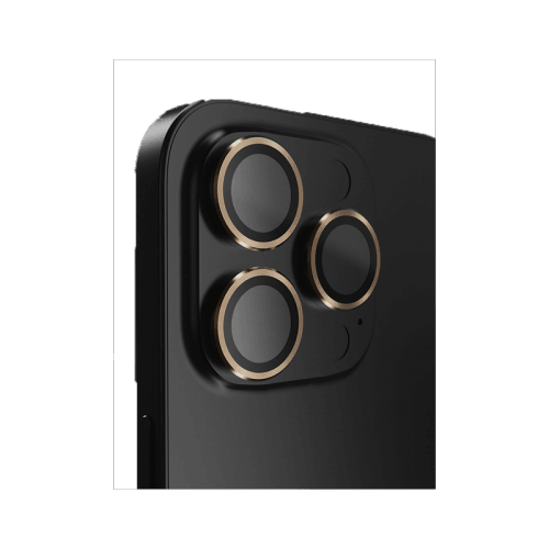BodyGuardz Apex Individual Camera Lens Protector for iPhone 16 Pro & 16 Pro Max - Gold