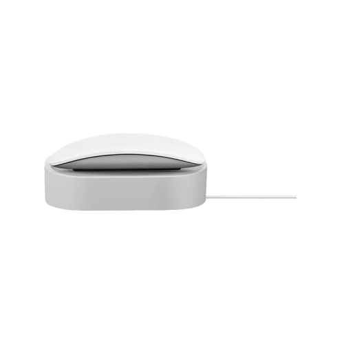 Uniq Nova Compact Magic Mouse Dock With Cable Loop - Chalk Grey