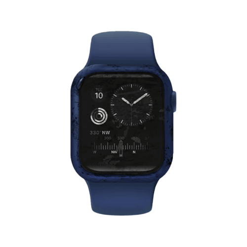 Uniq Nautic Case Tempered Glass Screen Protection for Apple Watch 41mm - Dove Clear