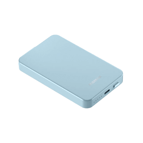 Momax Q.Mag Power 6 Magnetic Wireless 5000mAh Battery Pack - Blue