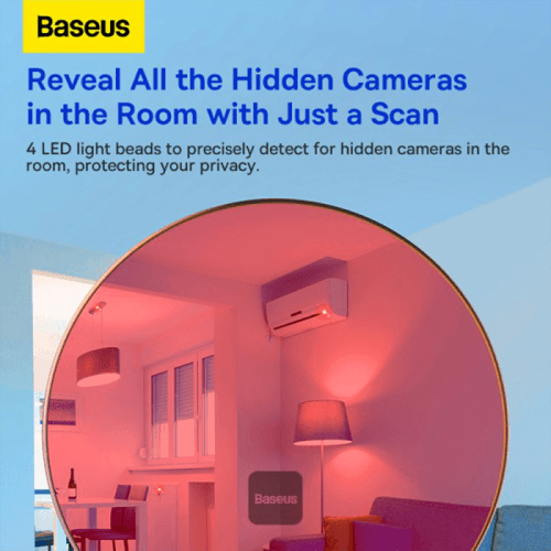 Baseus Heyo Camera Detector - Black (USB-A to USB-C Cable 0.3m)