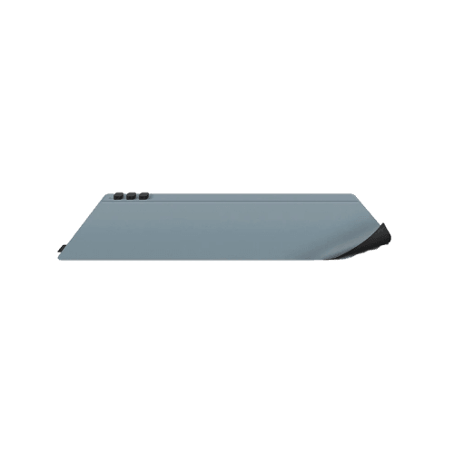 Uniq Hagen Reversible Smart Organization Desk Mat - Midnight Black / Washed Blue
