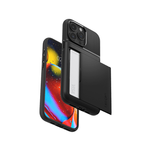 Spigen Armor Slim Case for iPhone 15 Pro Max - Black