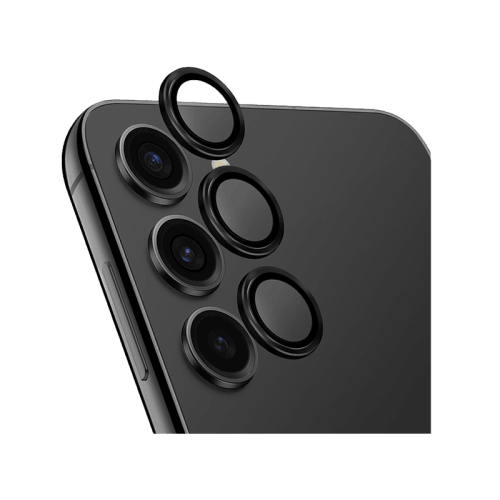 Uniq Optix Camera Lens Protector for Samsung Galaxy S24 Plus- Midnight Black