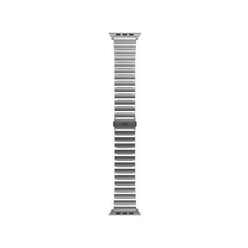 Uniq Strova Stainless Steel Band for Apple Watch 49/45/44mm - Silver