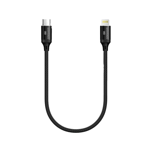 Engage USB-C to Lightning Cable 30CM - Black