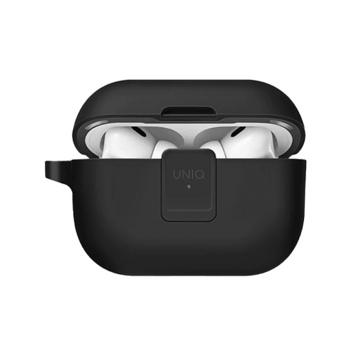 Uniq Clyde Lock Case for Airpods Pro 2 - Charcoal / Dark Grey