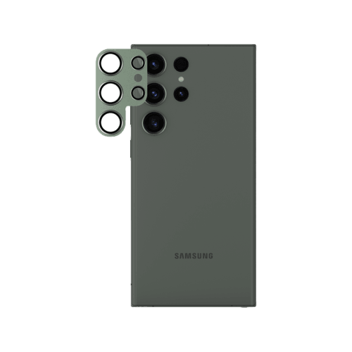 Smart Premium Camera Lens Protector for Samsung Galaxy S23 Ultra - Green