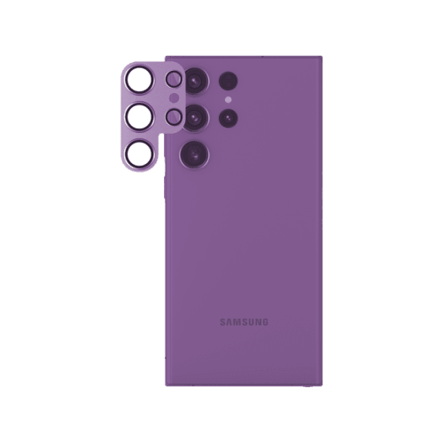 Smart Premium Camera Lens Protector for Samsung Galaxy S23 Ultra - Lavender