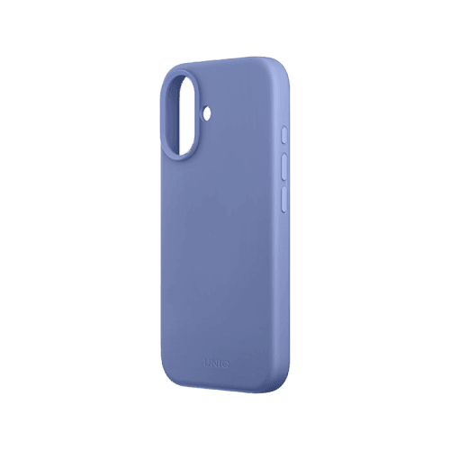 Uniq Hybrid Lino Hue Magsafe Case for iPhone 16 - Pearl Blue