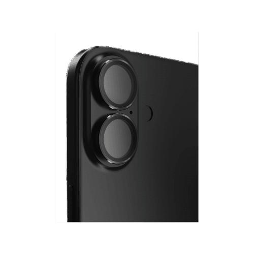 BodyGuardz Apex Individual Camera Lens Protector for iPhone 16 & 16 Plus - Black