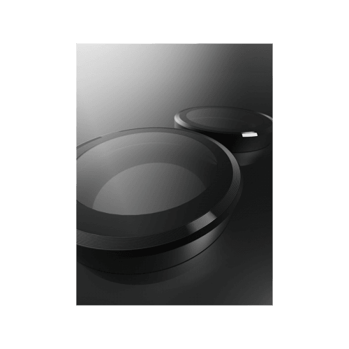 BodyGuardz Apex Individual Camera Lens Protector for iPhone 16 & 16 Plus - Black