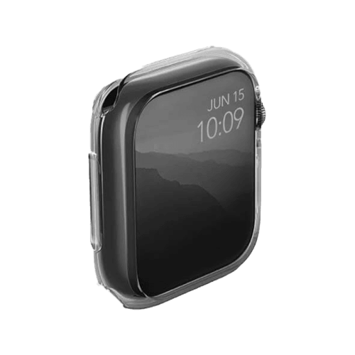 Uniq Dual Glase Case for Apple Watch 45mm - Clear / Smoke