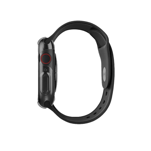 Uniq Dual Glase Case for Apple Watch 45mm - Clear / Smoke