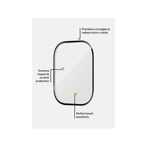 Bodyguardz PRTX Shatter Proof Screen Protector for Apple Watch 46mm