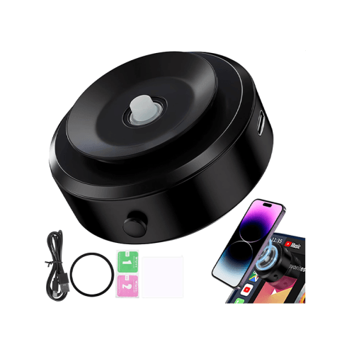 Sky Vacuum Suction Magnetic Phone Holder Without Gravity - Black