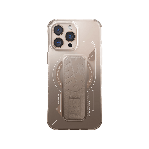 SkinArma Helio MagSafe Case With Grip Stand for iPhone 16 Pro - Gold