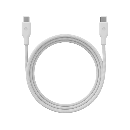 Bazic GoCharge Weave USB-C to USB-C 480Mbps 60W Cable 1.5M - White