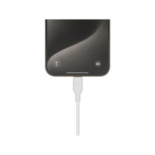Bazic GoCharge Weave USB-C to USB-C 480Mbps 60W Cable 1.5M - White
