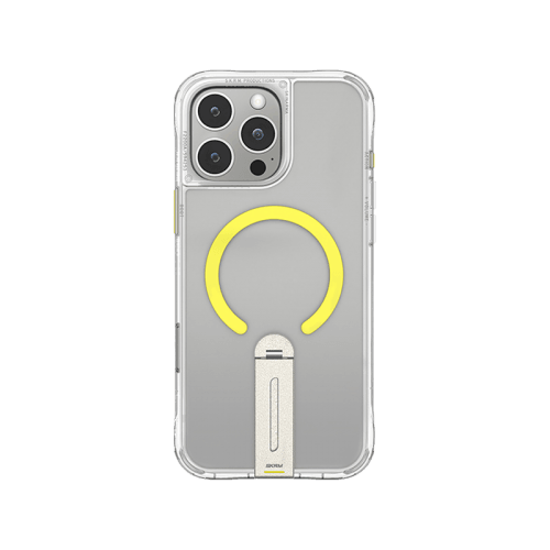 SkinArma Helix MagSafe Case With 360 Rotating Stand for iPhone 16 Pro - Clear