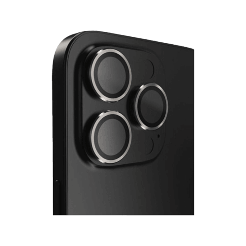 BodyGuardz Pure 3 Individual Camera Lens Protector for iPhone 16 Pro and 16 Pro Max - Titanium