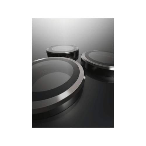 BodyGuardz Pure 3 Individual Camera Lens Protector for iPhone 16 Pro and 16 Pro Max - Titanium