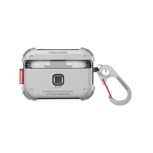SkinArma Mecha Case for Airpods Pro 2 - Chrome