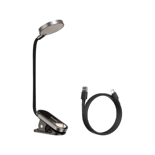 Baseus Comfort Reading Mini Clip Lamp - Dark Grey