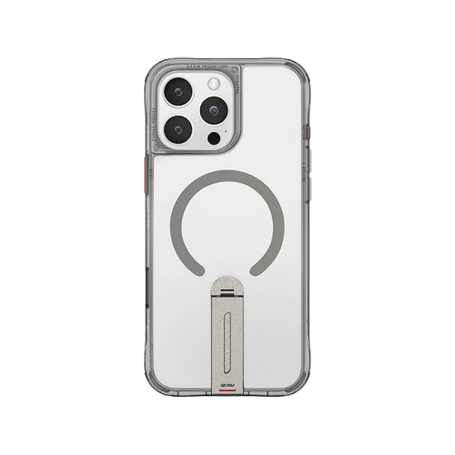 SkinArma Helix MagSafe Case With 360 Rotating Stand for iPhone 16 Pro Max - Titanium