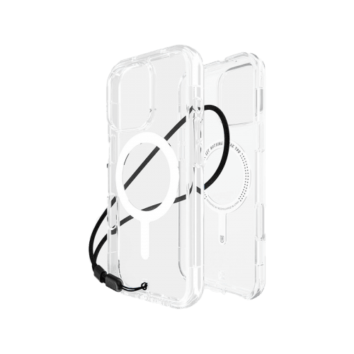 BodyGuardz Accent Magsafe Case for iPhone 16 Pro - Clear
