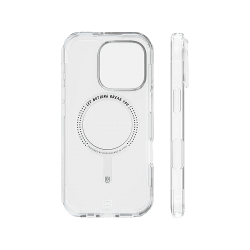 BodyGuardz Accent Magsafe Case for iPhone 16 Pro - Clear