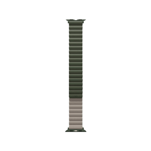 Uniq Revix Reversible Strap for Apple Watch 42/44/45mm - Pine Green / Taupe
