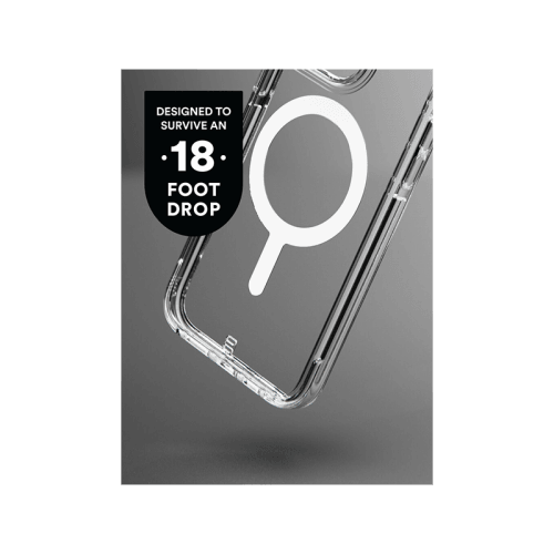 BodyGuardz Accent Magsafe Case for iPhone 16 Pro - Clear