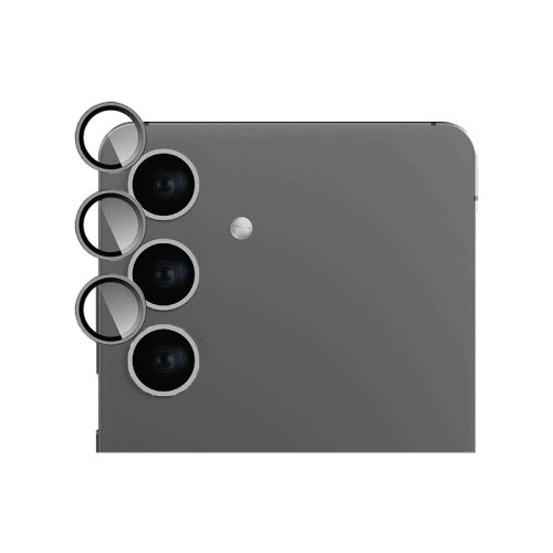 Smart Premium Camera Lens Protector for Samsung Galaxy S25 Plus - Black