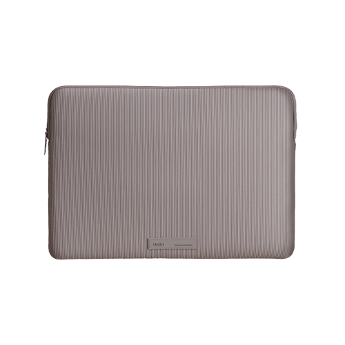 Uniq Cyprus Ridge Edition Water-Resistant Neoprene Laptop Sleeve (Upto 16") - Pewter Grey