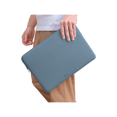 Uniq Cyprus Ridge Edition Water-Resistant Neoprene Laptop Sleeve (Upto 16") - Sky Blue