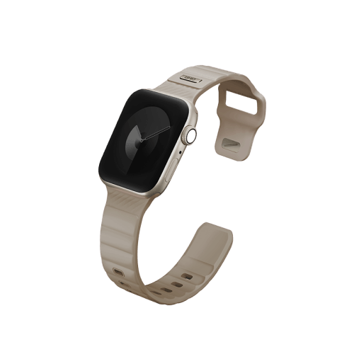 Uniq Stride FKM Strap for Apple Watch 38/40/41mm - Pale Khaki