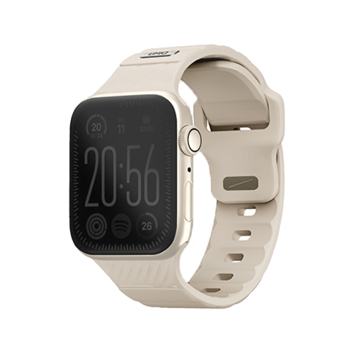 Uniq Stride FKM Strap for Apple Watch 38/40/41mm - Pale Khaki