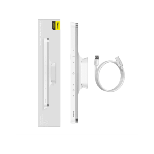 Baseus Magnetic Stepless Dimming Charger Desk Lamp Pro - White