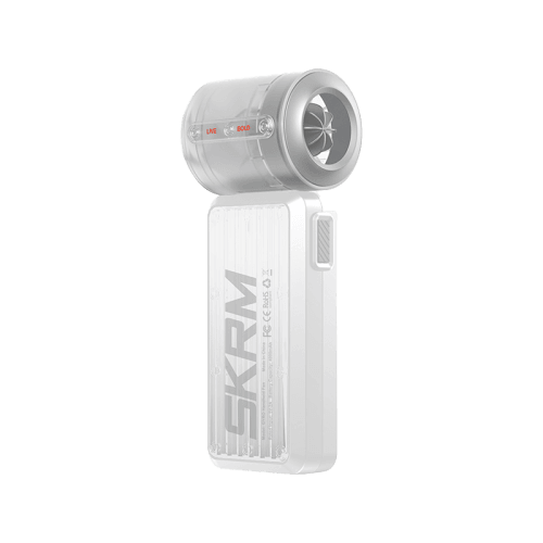 SkinArma Gyro 4000mAh Portable Handheld Fan - White