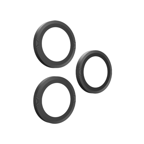 BodyGuardz Precision Camera Lens Protector for iPhone 17 Pro & 17 Pro Max - Black