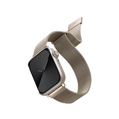 Uniq Dante Milanese Mesh Steel Strap for Apple watch 42/44/45mm - Starlight