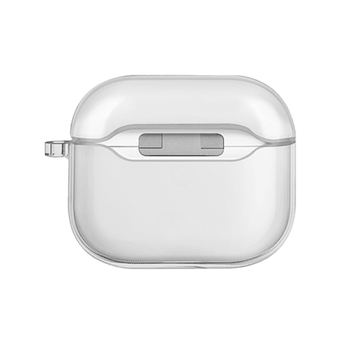 Uniq Glase Hang Case for AirPods 4th Gen - Glossy Clear