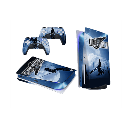 Gamer Gear PS5 Disc Console Faceplate Sticker - Final Fantasy VII